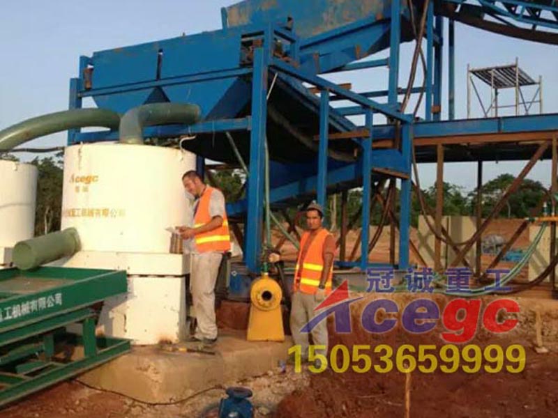 鉛鋅礦重選設(shè)備在朝鮮