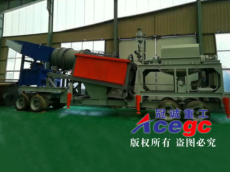 移動(dòng)式金礦選礦車