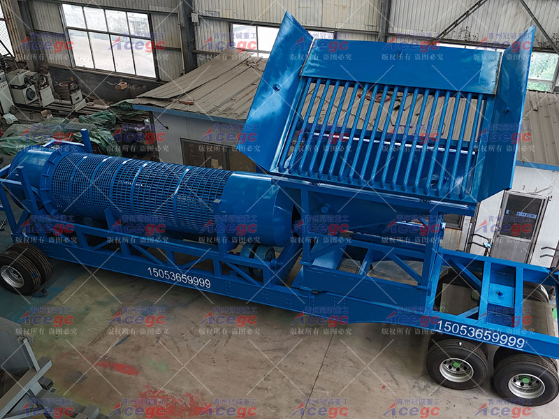 移動式金屬礦洗礦設備